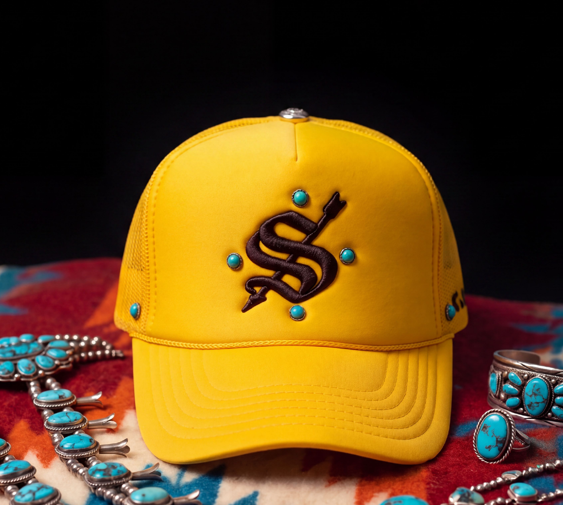 FOUR DIRECTIONS ARROW-S TRUCKER — MUSTARD