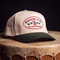 SOVRGN BARBED WIRE CAP — BONE/BLACK