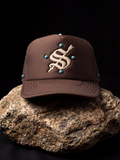 FOUR DIRECTIONS ARROW-S TRUCKER — CHOCOLATE